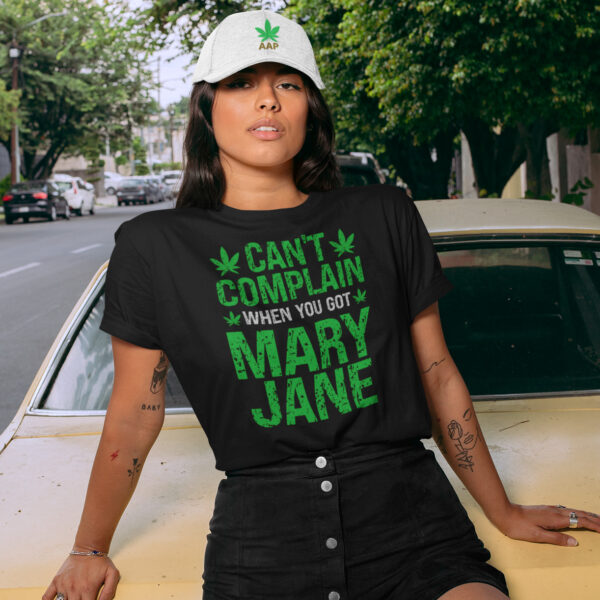 aap cant complain when you got mary jane 420 tee black lifestyle female model 1x1