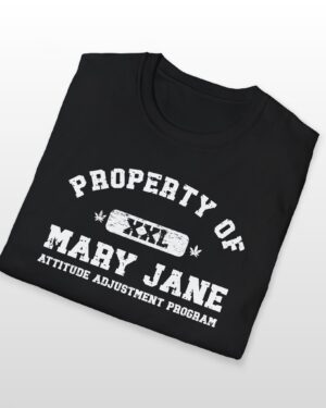 property of mary jane attitude adjustment program 420 tee