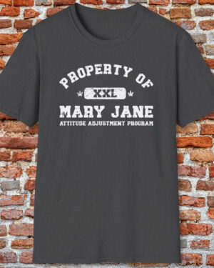 aap property o mary jane attitude adjustment program 420 tee darkheather brkbkgrnd 1x1